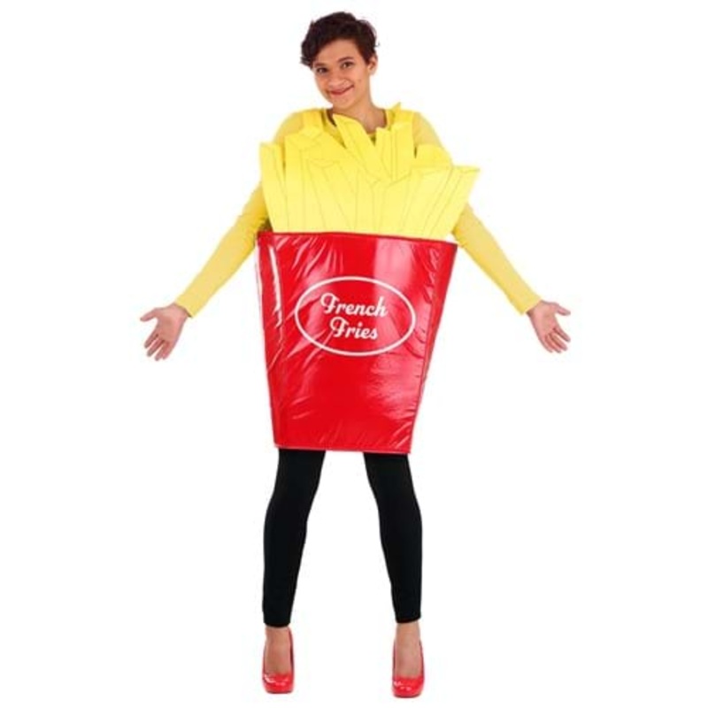 Fast Food Fries Costume for Adults