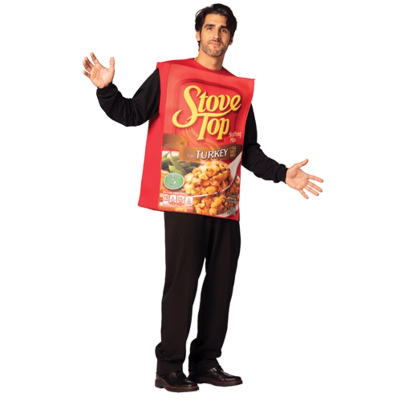 Kraft Stove Top Turkey Stuffing Costume for Adults