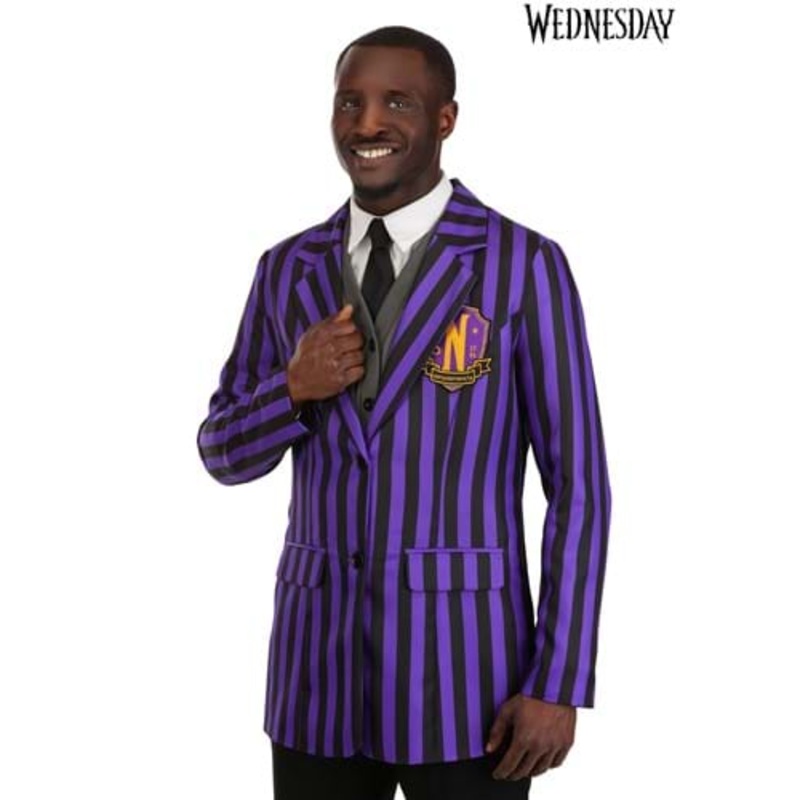 Men's Nevermore Academy Wednesday Costume Blazer