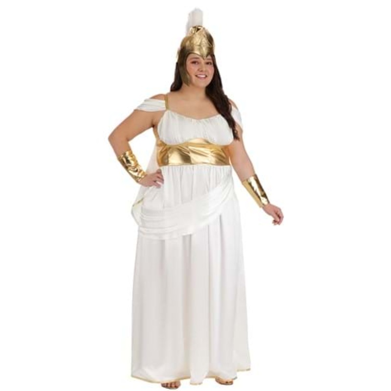 Plus Size Athena Costume Dress for Women
