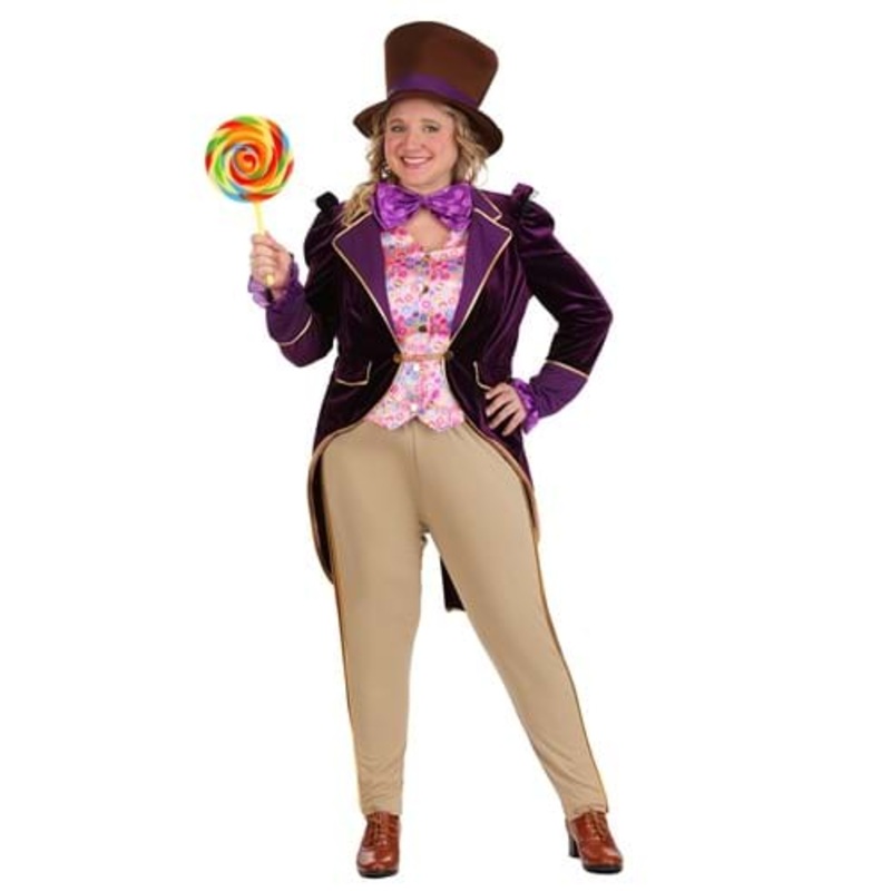 Plus Size Candy Inventor Costume for Women