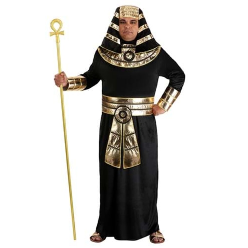 Plus Size Deluxe Black Pharaoh Costume for Adults