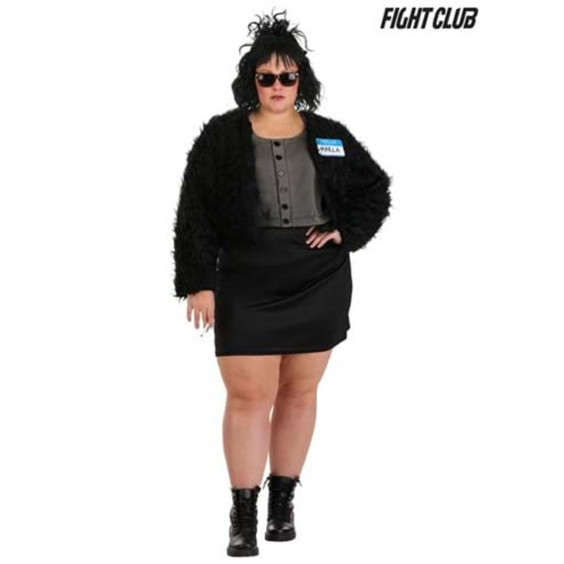 Plus Size Fight Club Marla Singer Costume for Women