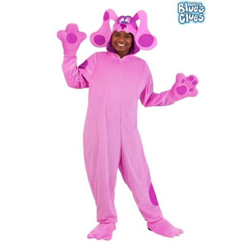 Plus Size Magenta Blue's Clues Costume for Women