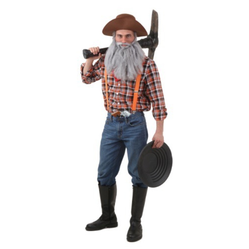Plus Size Men's Prospector Costume