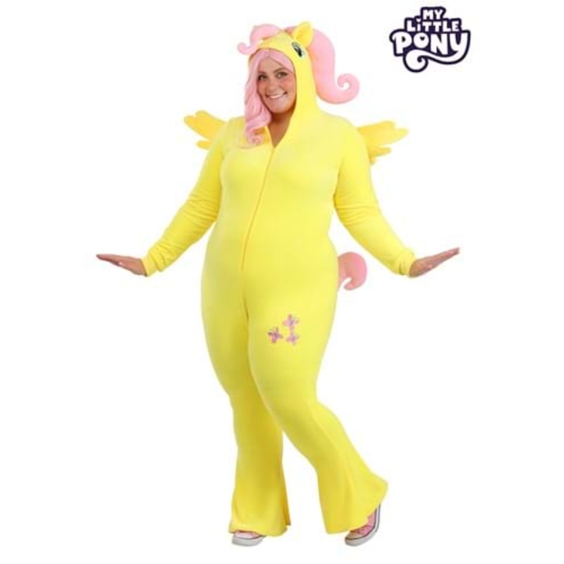 Plus Size My Little Pony Fluttershy Costume for Women