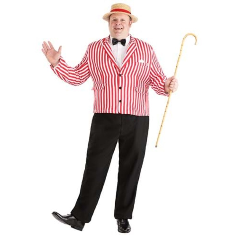 Roaring 20s Plus Size Jacket Costume for Men