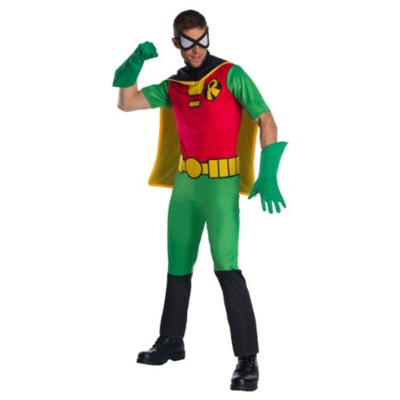 Teen Titans Robin Men's Costume Large