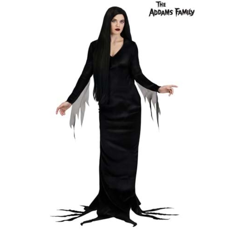 1960s Morticia Addams Costume for Women