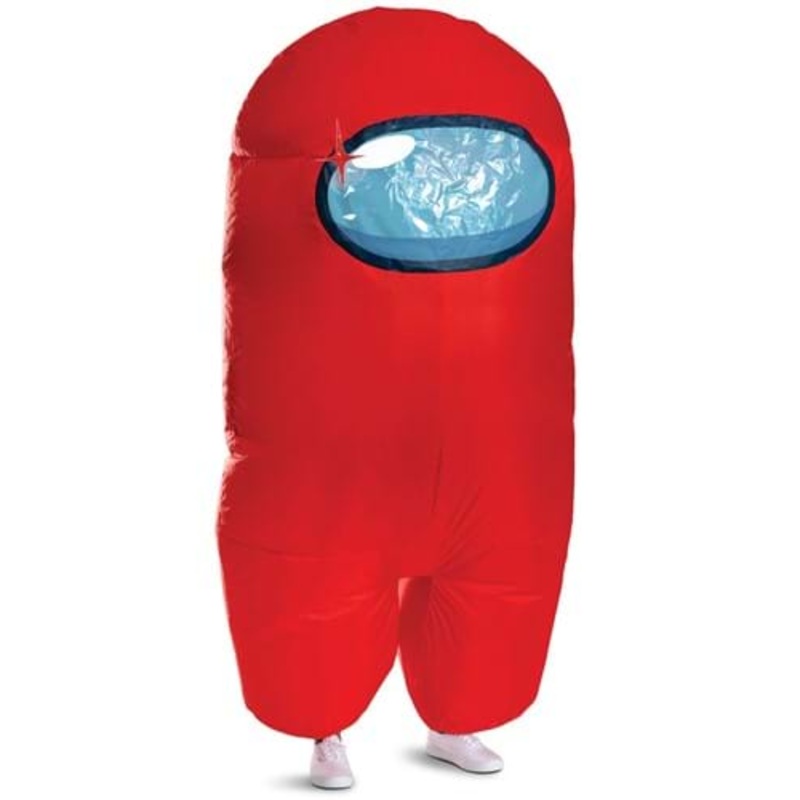 Adult Inflatable Among Us Red Impostor Costume