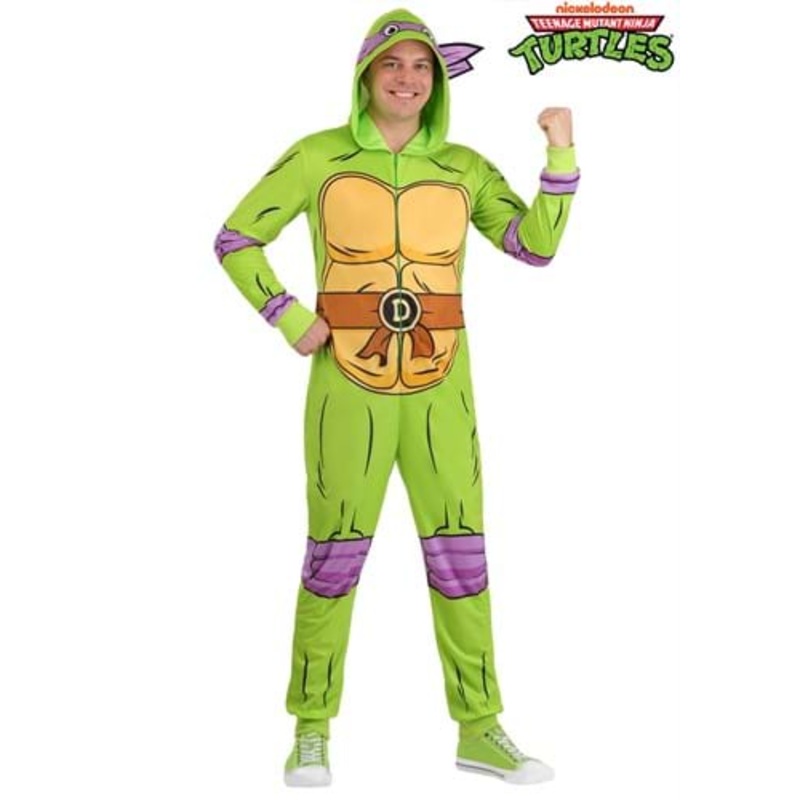 Adult Teenage Mutant Ninja Turtles Donatello Costume Onesie
