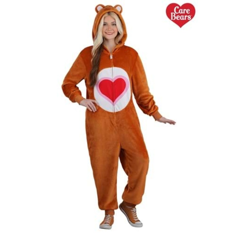 Care Bears Tenderheart Bear Adult Costume Onesie