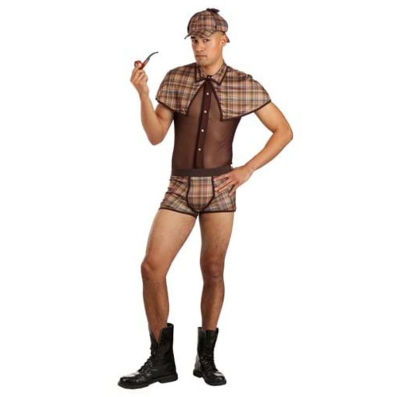 Men's Dashing Detective Sherlock Holmes Costume
