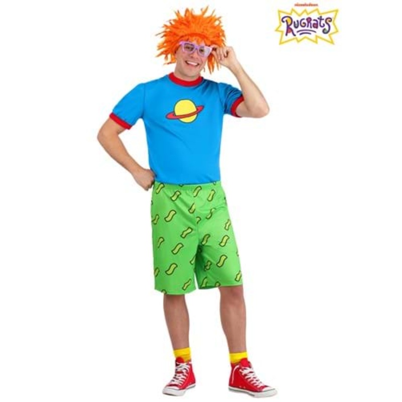 Men's Nickelodeon Rugrats Chuckie Costume