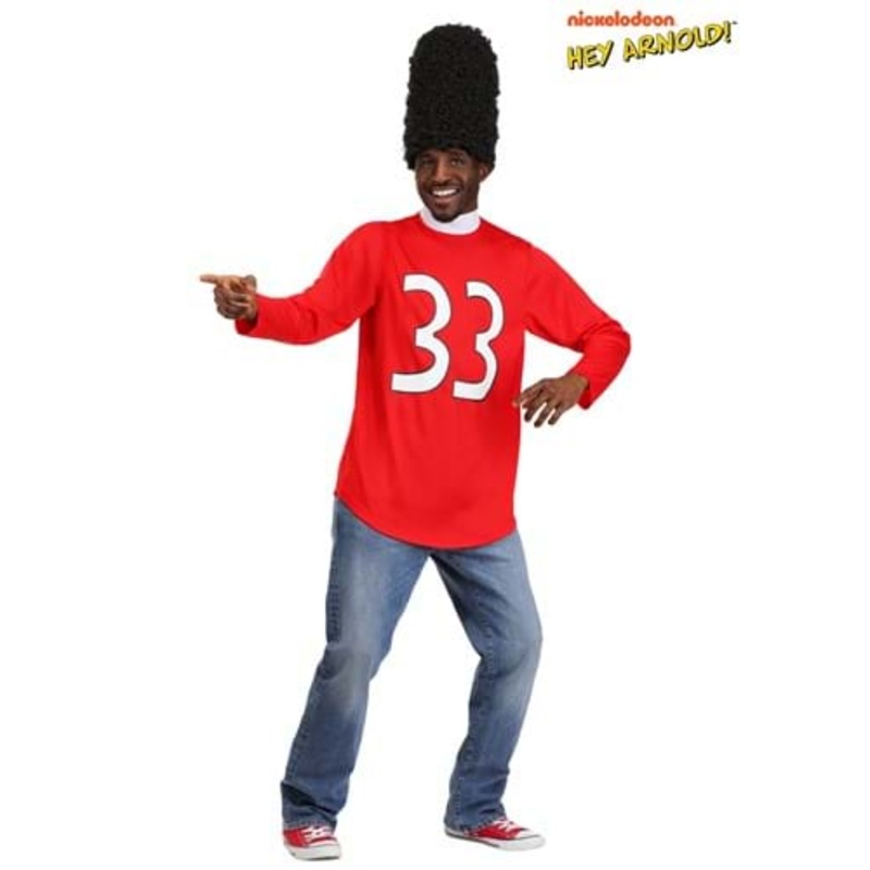 Nickelodeon Hey Arnold Men's Gerald Costume