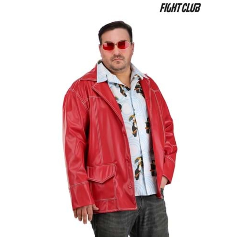 Plus Size Deluxe Fight Club Tyler Durden Costume for Men