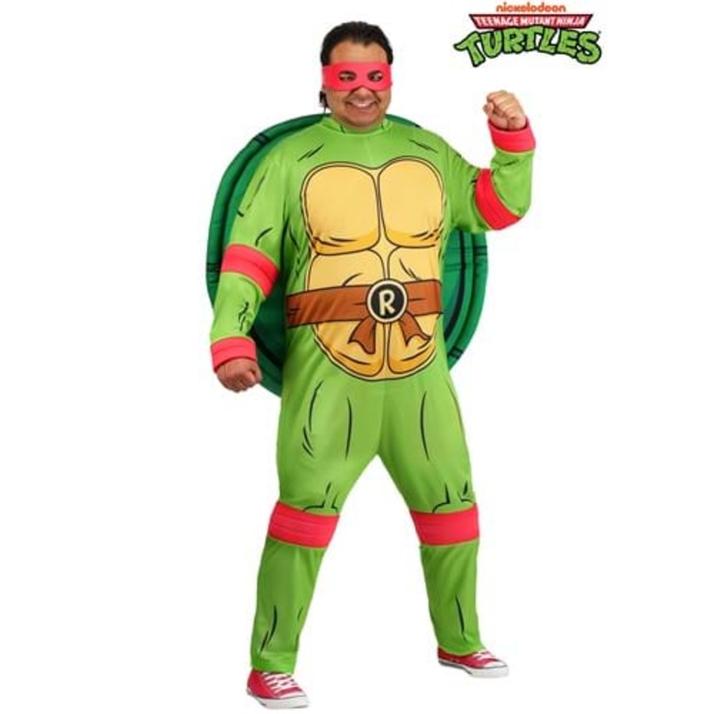 Plus Size Teenage Mutant Ninja Turtles Raphael Costume for Men