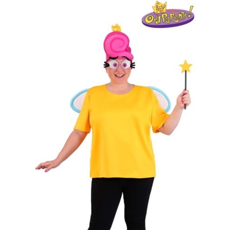 Plus Size The Fairly OddParents! Wanda Costume for Women