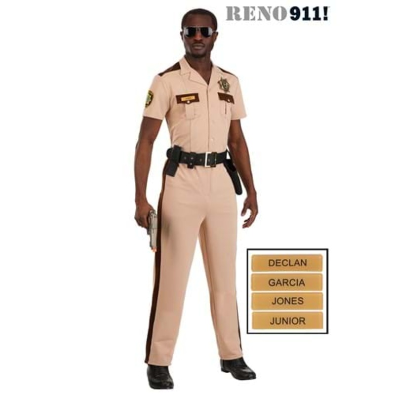 Reno 911 Deputy Officer Men's Costume