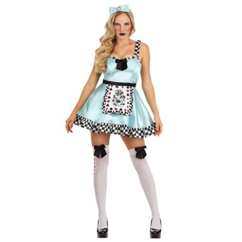 Women's Deluxe Punky Alice Costume Dress