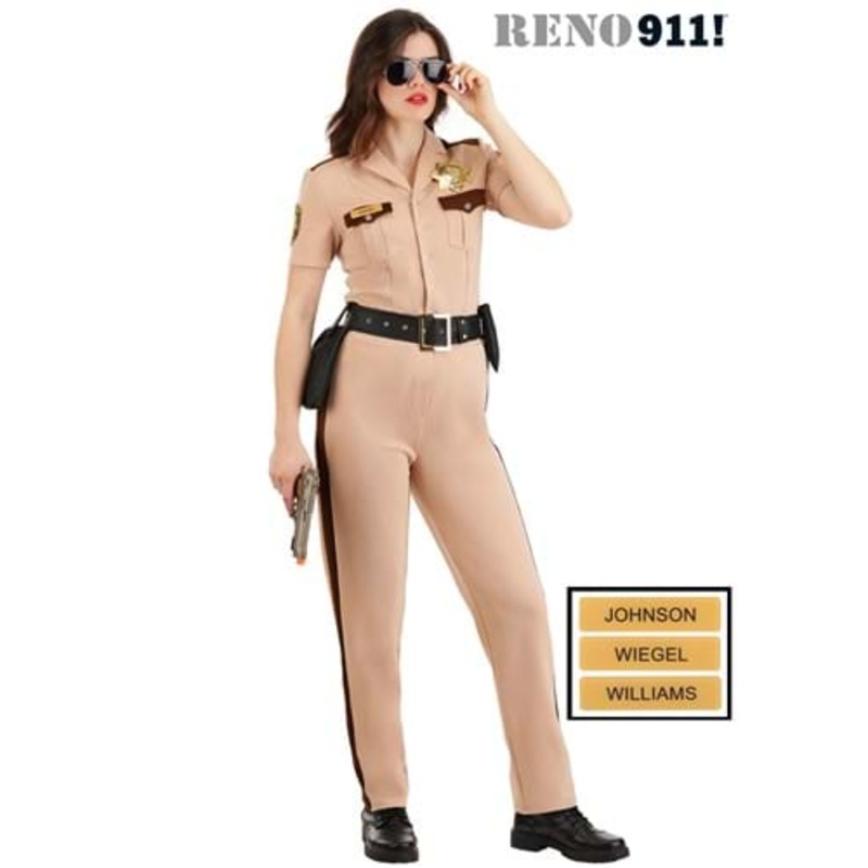Women's Reno 911 Deputy Officer Costume