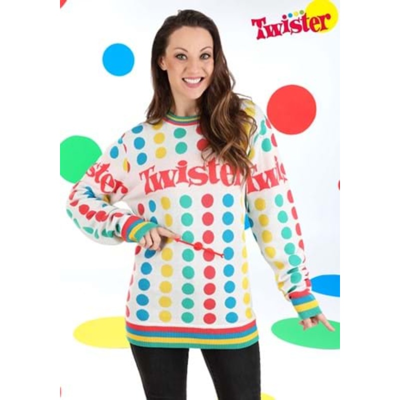 Adult Hasbro Twister Sweater X-Small