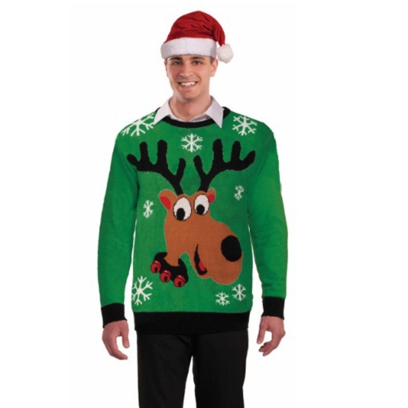 Adult Reindeer Ugly Christmas Sweater X-Large