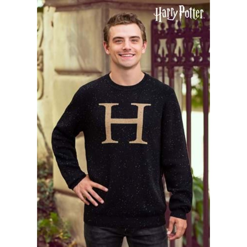 Harry Potter "H" Christmas Sweater for Adults 2X