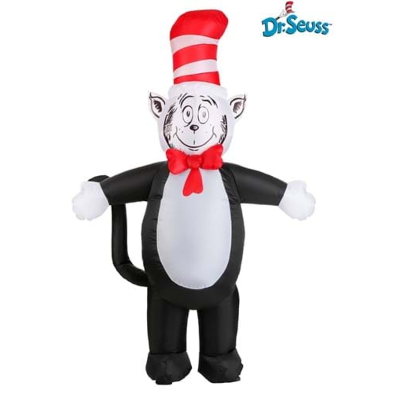 Inflatable Dr. Seuss The Cat in the Hat Adult Costume