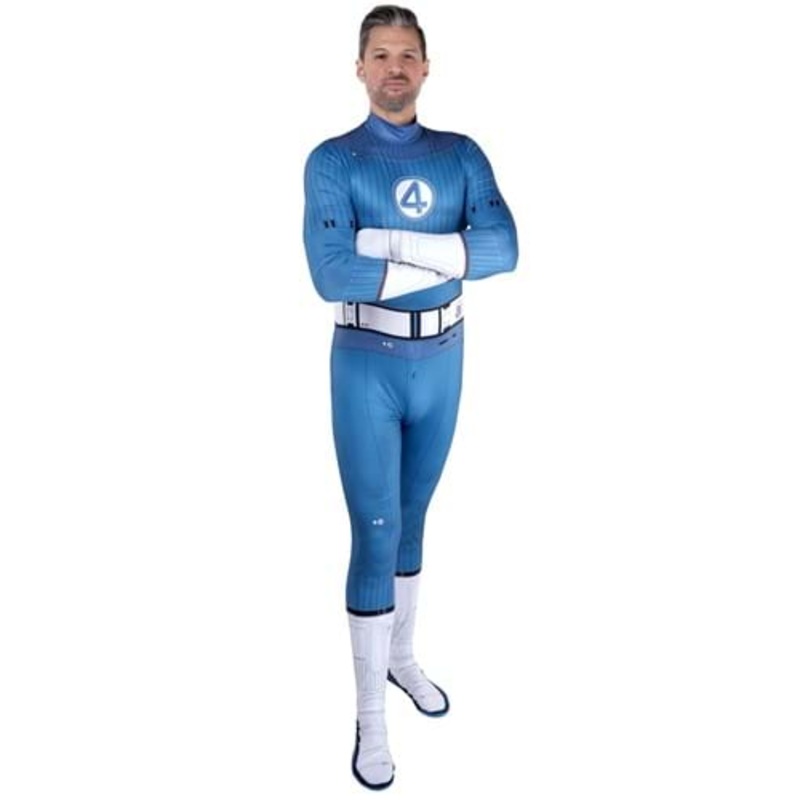 Men's Mr Fantastic Fantastic Four Zentai Suit Costume