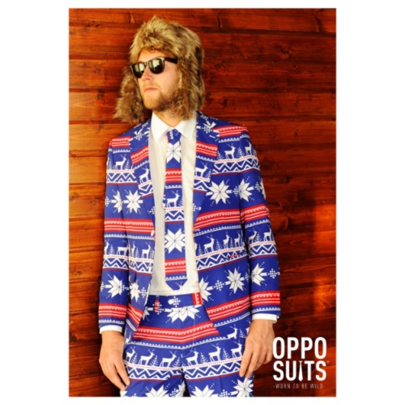 OppoSuits Ugly Christmas Sweater Suit Costume for Men 40