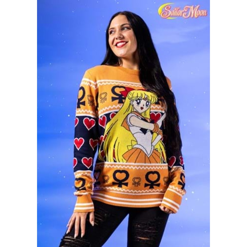 Sailor Moon Sailor Venus Sweater for Adults X-Small