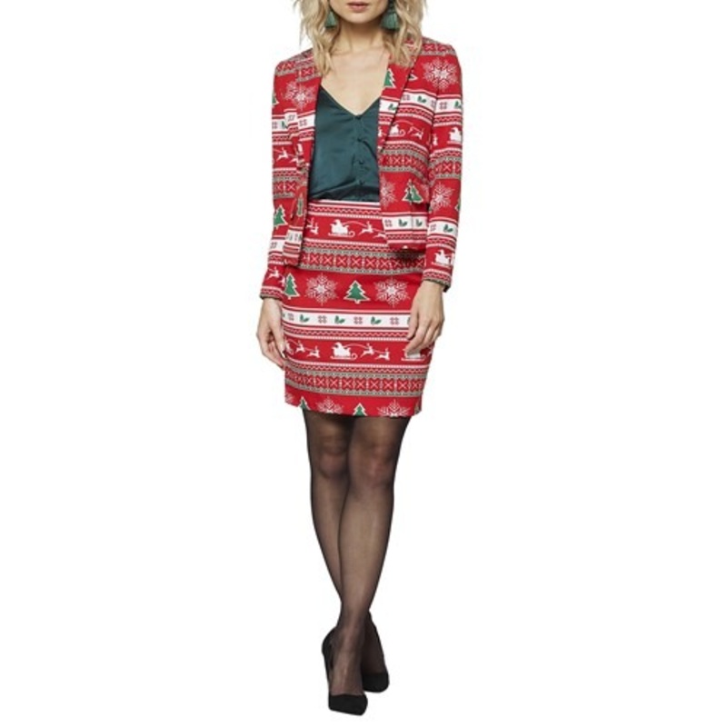 Women's Winter Wonderland Opposuit. Size 14
