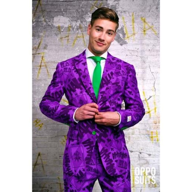 Adult Classic the Joker Opposuit 40 Waist