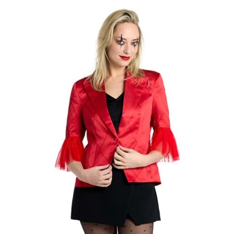 Harley Quinn Costume Suit Blazer for Women Small