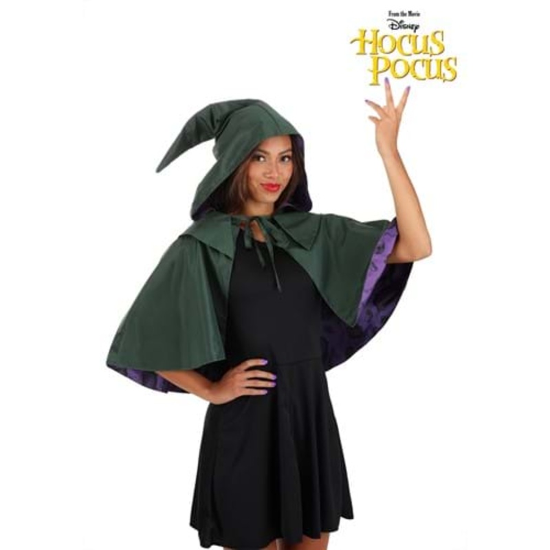 Hocus Pocus Winifred Sanderson Hooded Capelet Standard