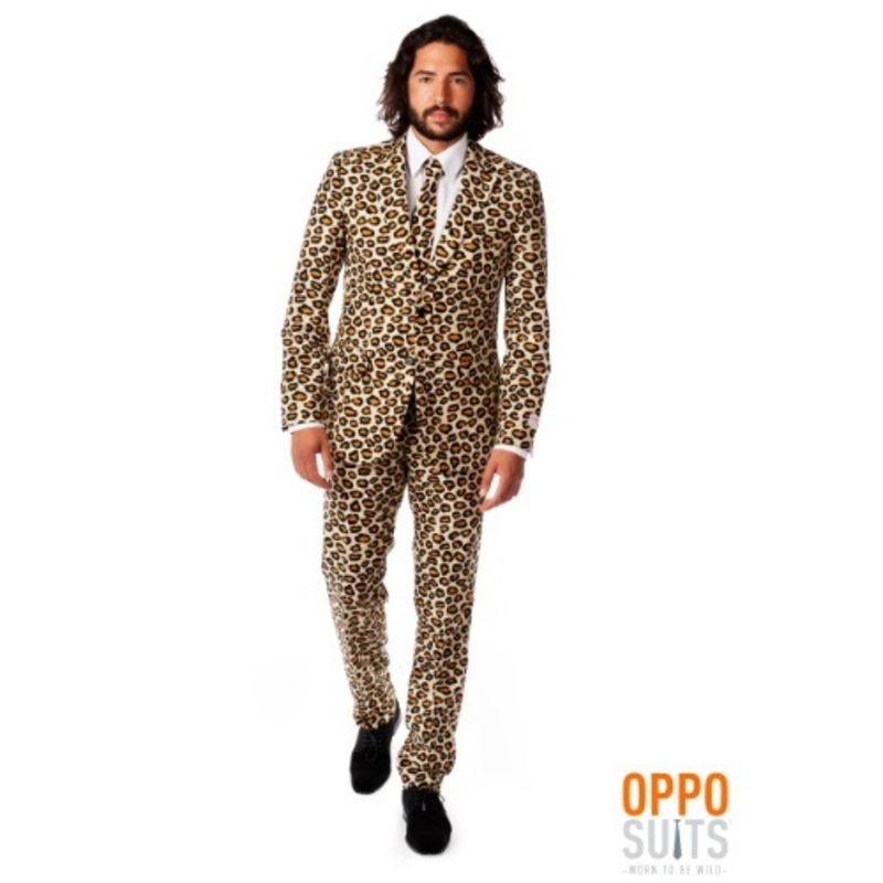 Men's OppoSuits Jaguar Print Costume Suit 38
