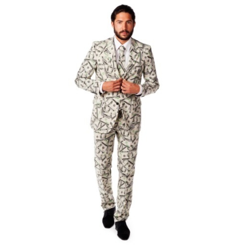 Men's OppoSuits Money Costume Suit 40