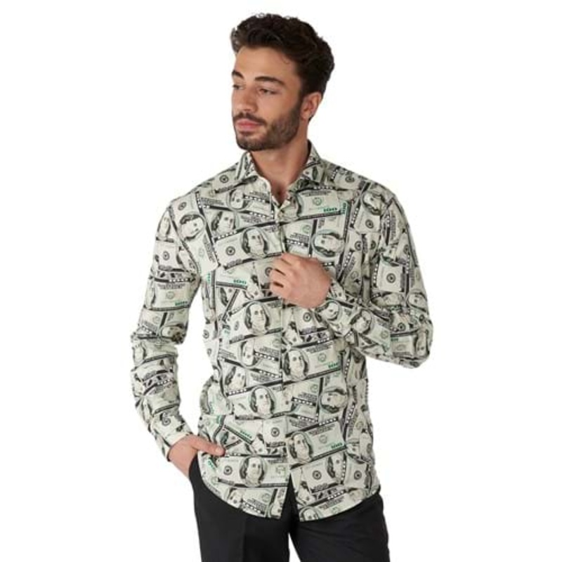 OppoSuits Cashanova Shirt for Men Medium