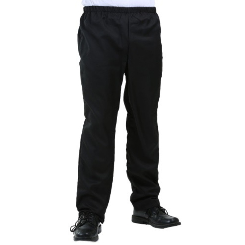 Plain Black Costume Pants for Men X-Small