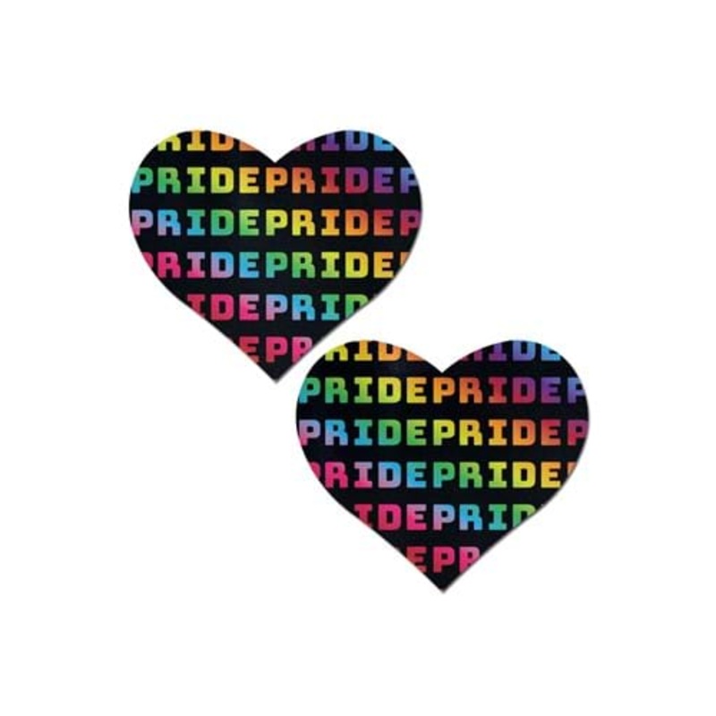 Rainbow Pride Heart Pasties from Pastease Standard