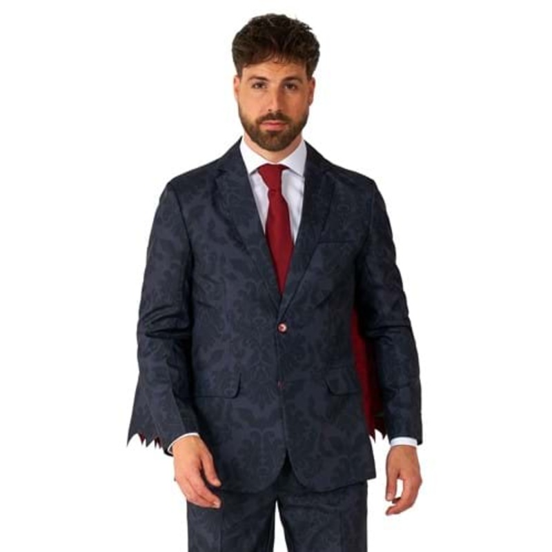 Suitmeister Victorian Vampire Black Costume Suit for Men Small
