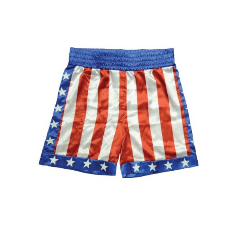 Adult Apollo Creed Boxing Trunks Standard