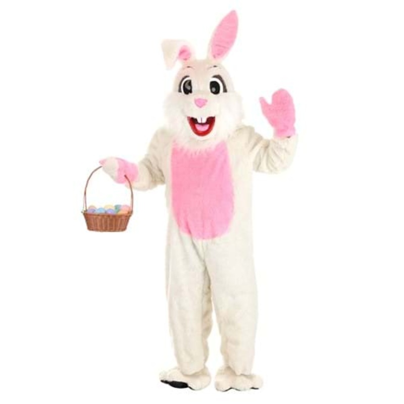 Adult Easter Bunny Mascot Costume X-Large