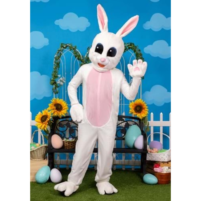 Adult Mascot Easter Bunny Costume Standard