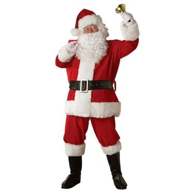 Adult Regal Santa Plus Size Costume 2X-Large