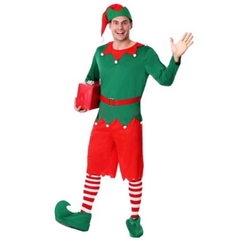 Adult Santa's Helper Costume Small