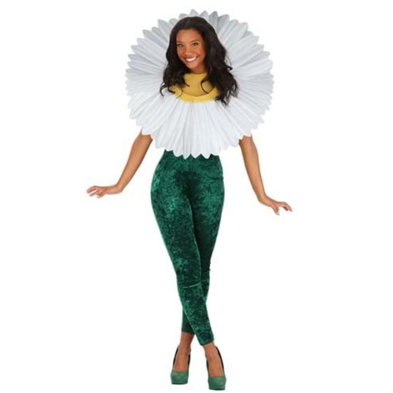 Daisy Flower Costume for Women Small
