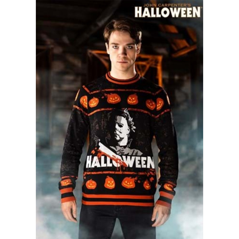 Halloween Michael Myers Adult Sweater Small