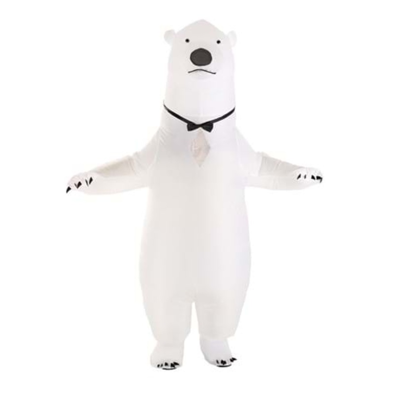 Inflatable Polar Bear Costume for Adults Standard